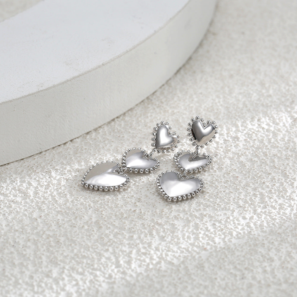 Personalized and Simple Earrings Cn0310