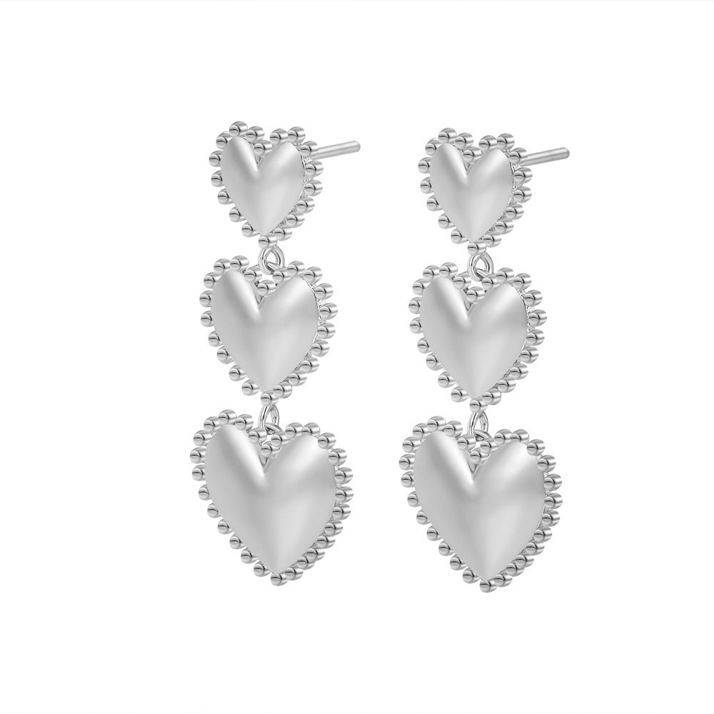 Personalized and Simple Earrings Cn0310