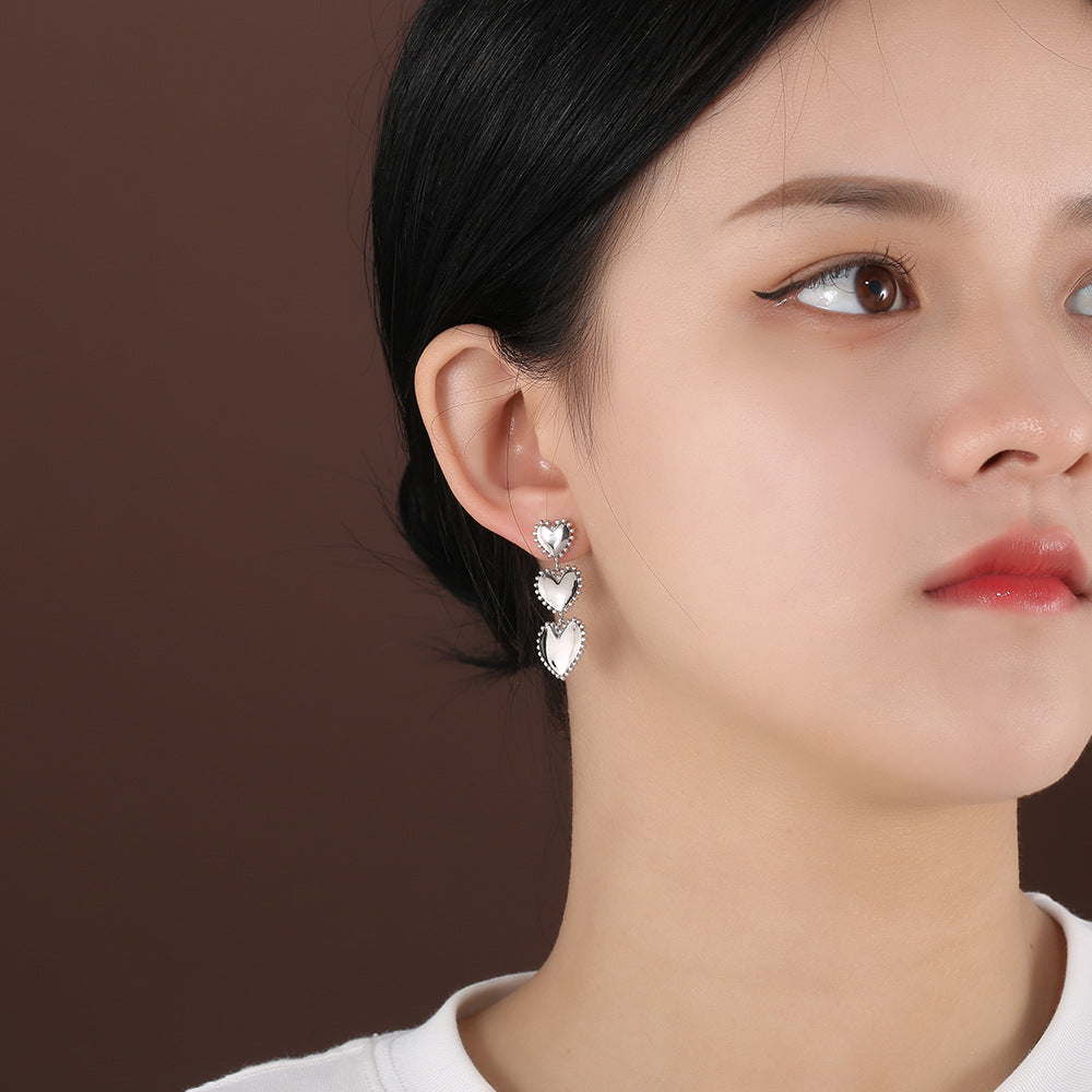 Personalized and Simple Earrings Cn0310