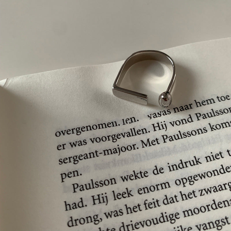 Weaving Hollow Open Ring Cn403