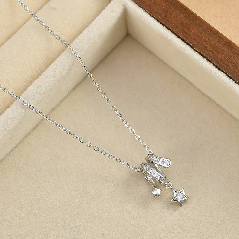 Niche Design Geometric Stars Necklace Necklace Cn474