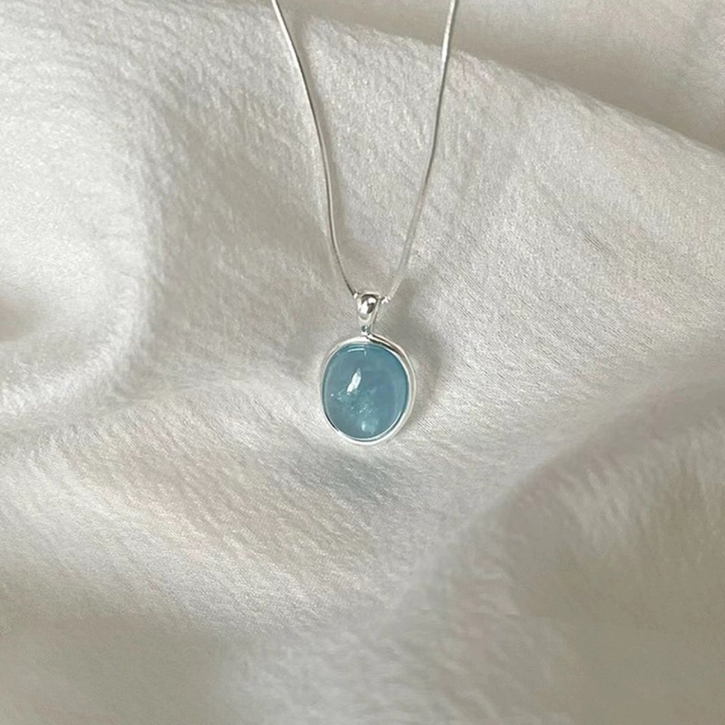 블루 새로운 스타일 목걸이 Cn393