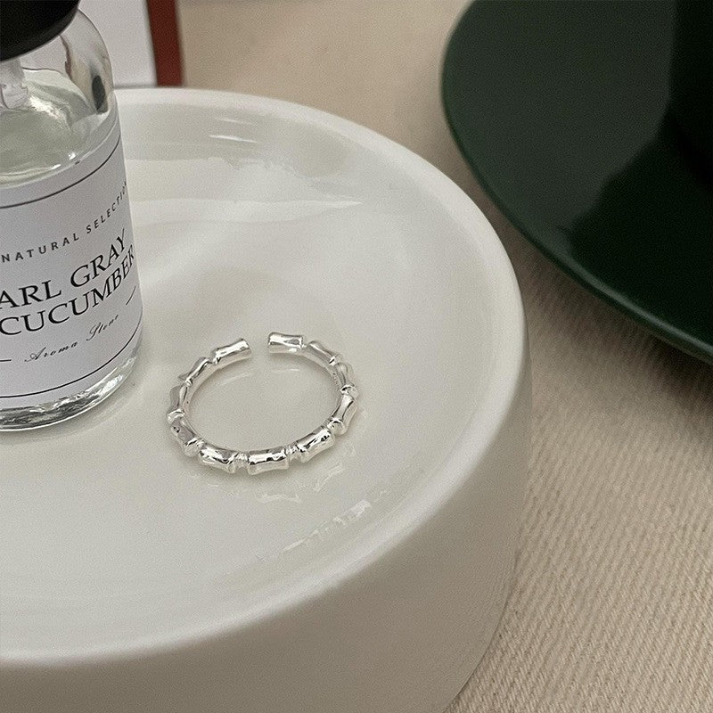 Weaving Hollow Open Ring Cn403