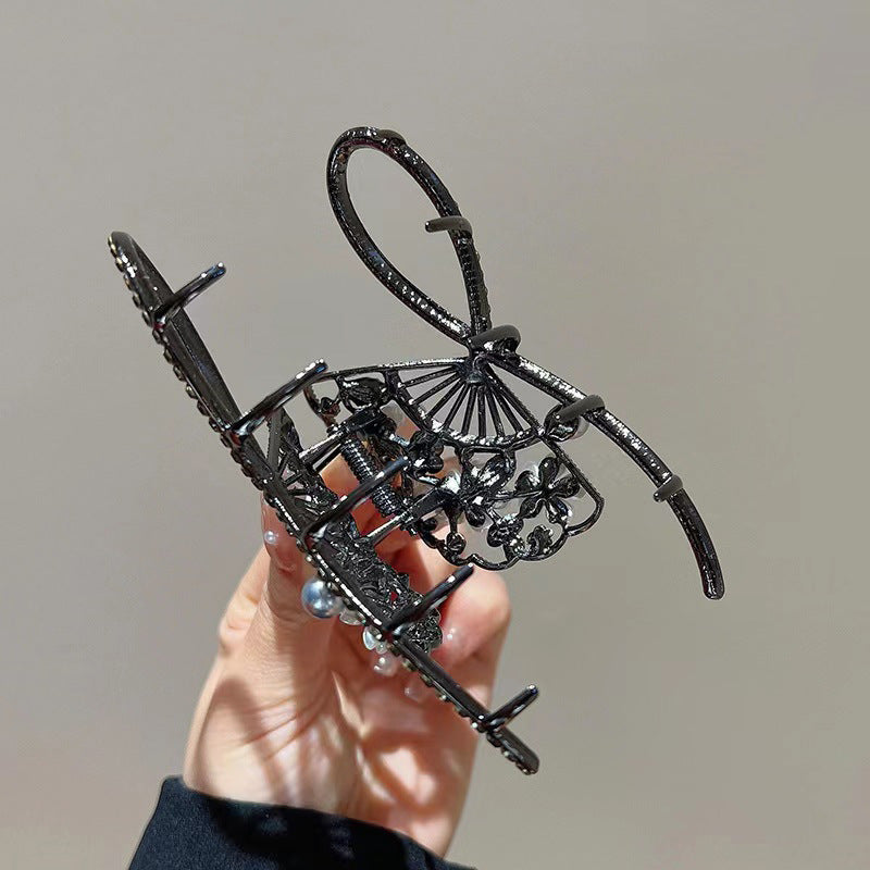 Jasmine Flower Fan Flower Hair Clip Cn0237