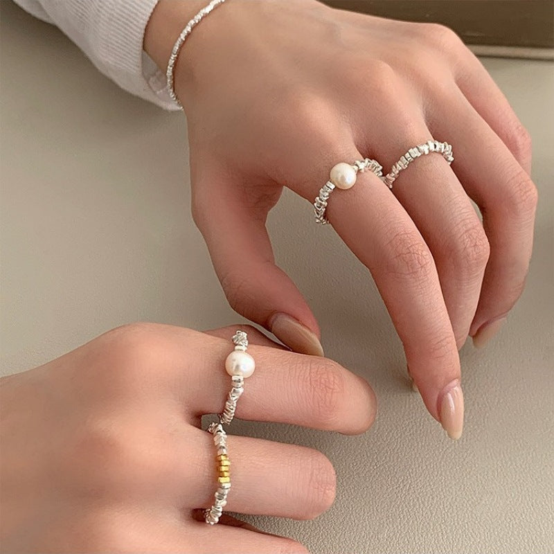 Broken Silver Ring Female Cn0111