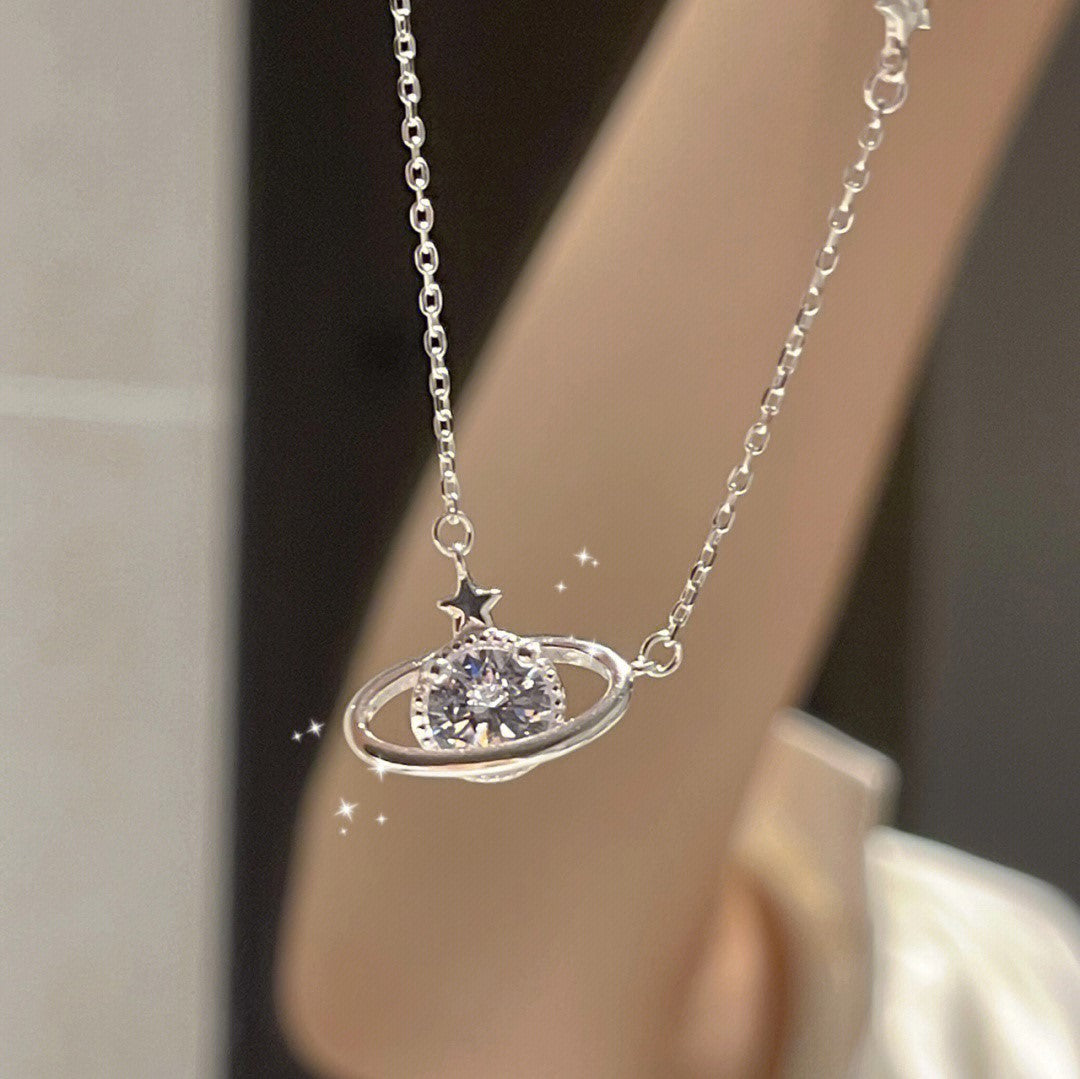 Universe Asteroid Necklace Cn321
