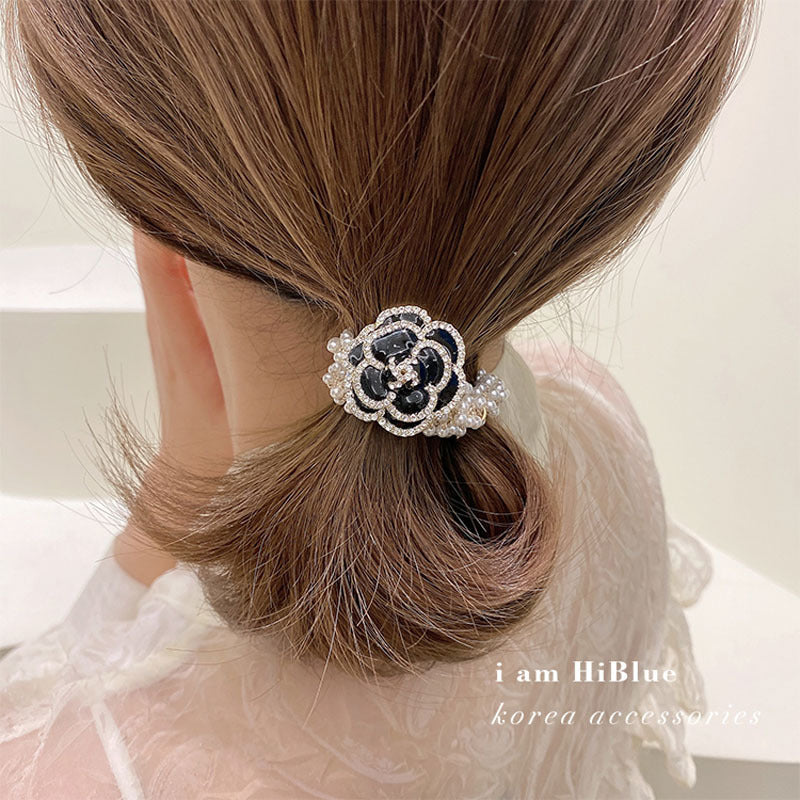 Camellia Hair Accessories Vintage Tie Hair Rope Cn490