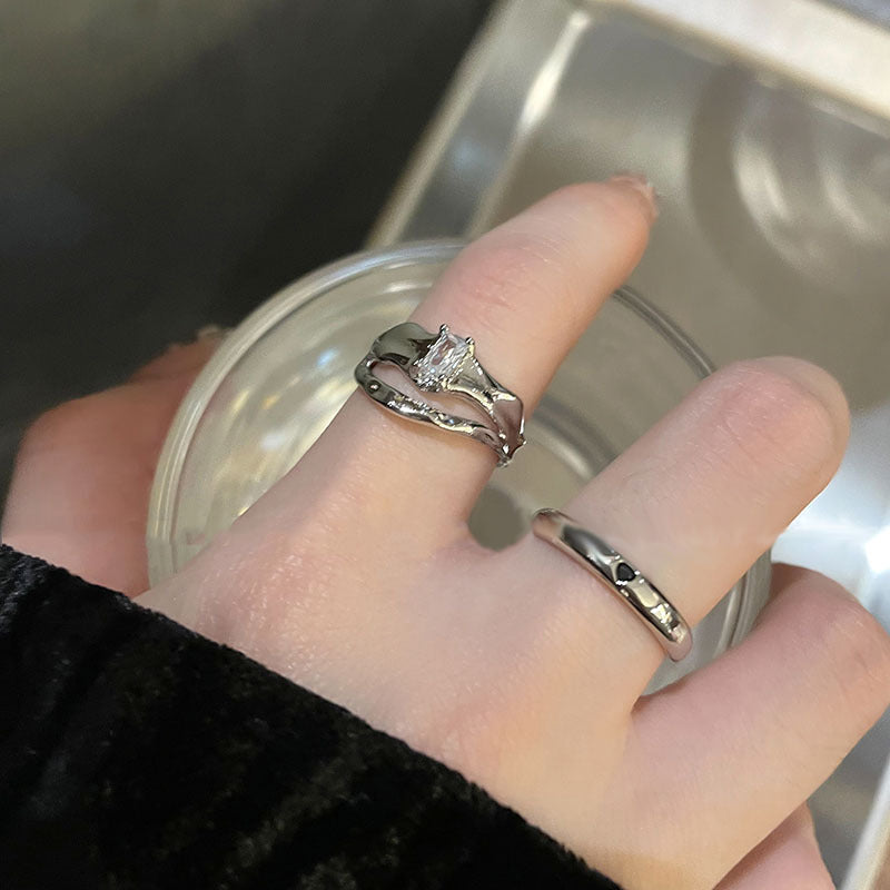 Open-End Zircon Ring Cn0200