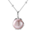 Freshwater Pearl Necklace Women's Simple Cn411