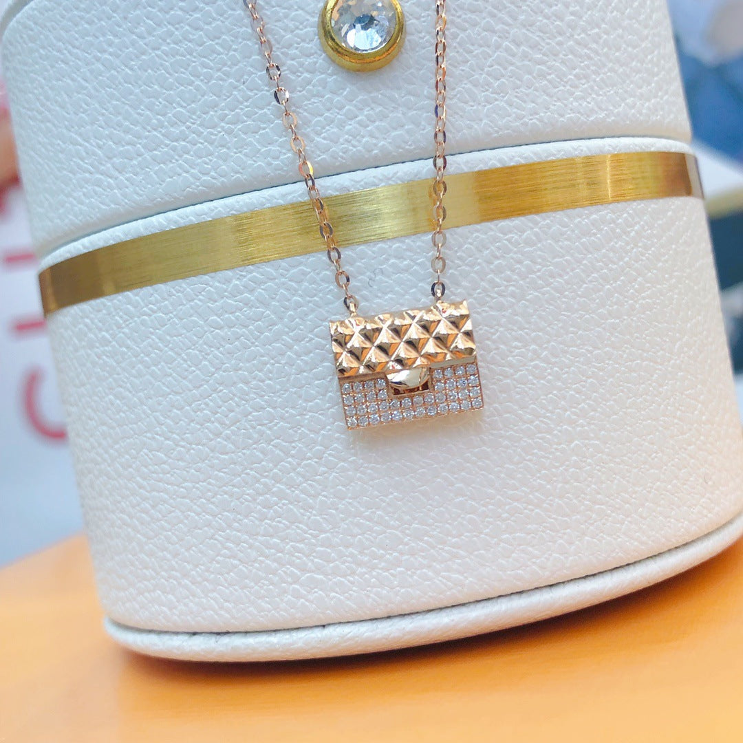 Clavicle Chain S925 Sterling Silver Necklace Cn496