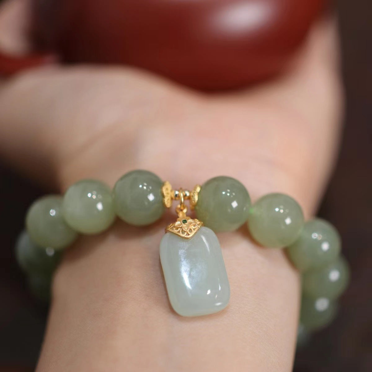 Bracciale rosa con perline Opal XINGX Cn324