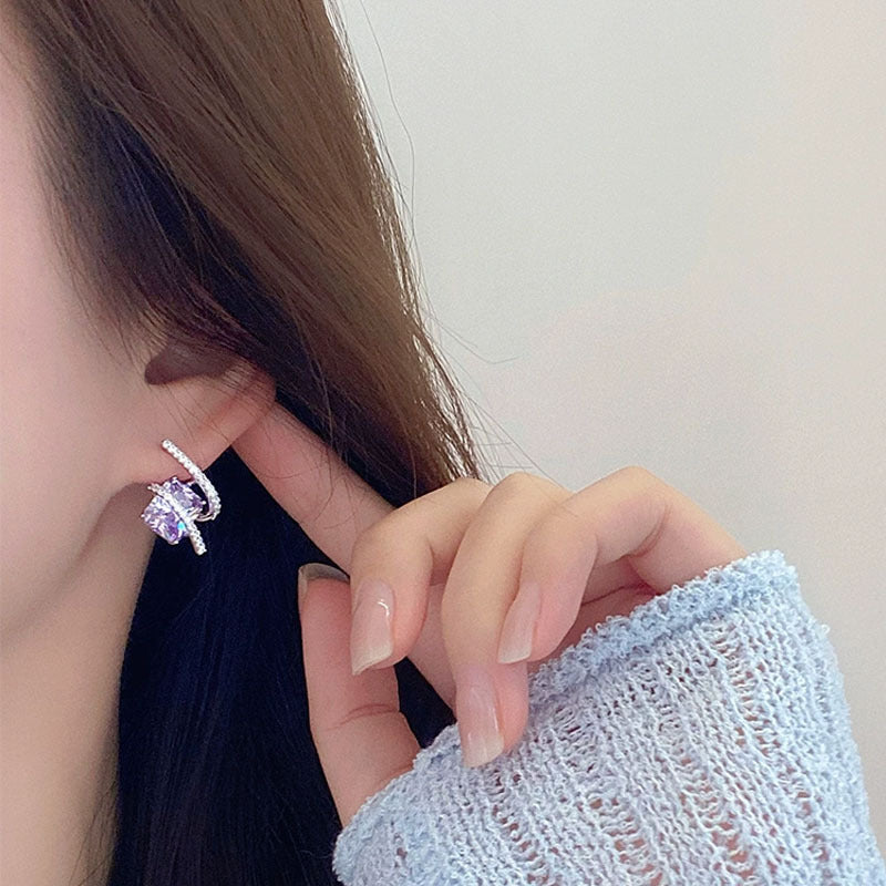 Aurora Purple Sugar Purple Earrings Cn0257
