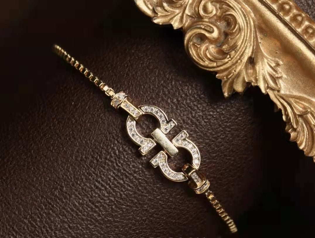 Micro-Inlaid Pull-out Adjustable Bracelet Cn498