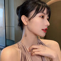 Tassel Hanging Earrings Female Long Eardrop Stud Earrings Cn574