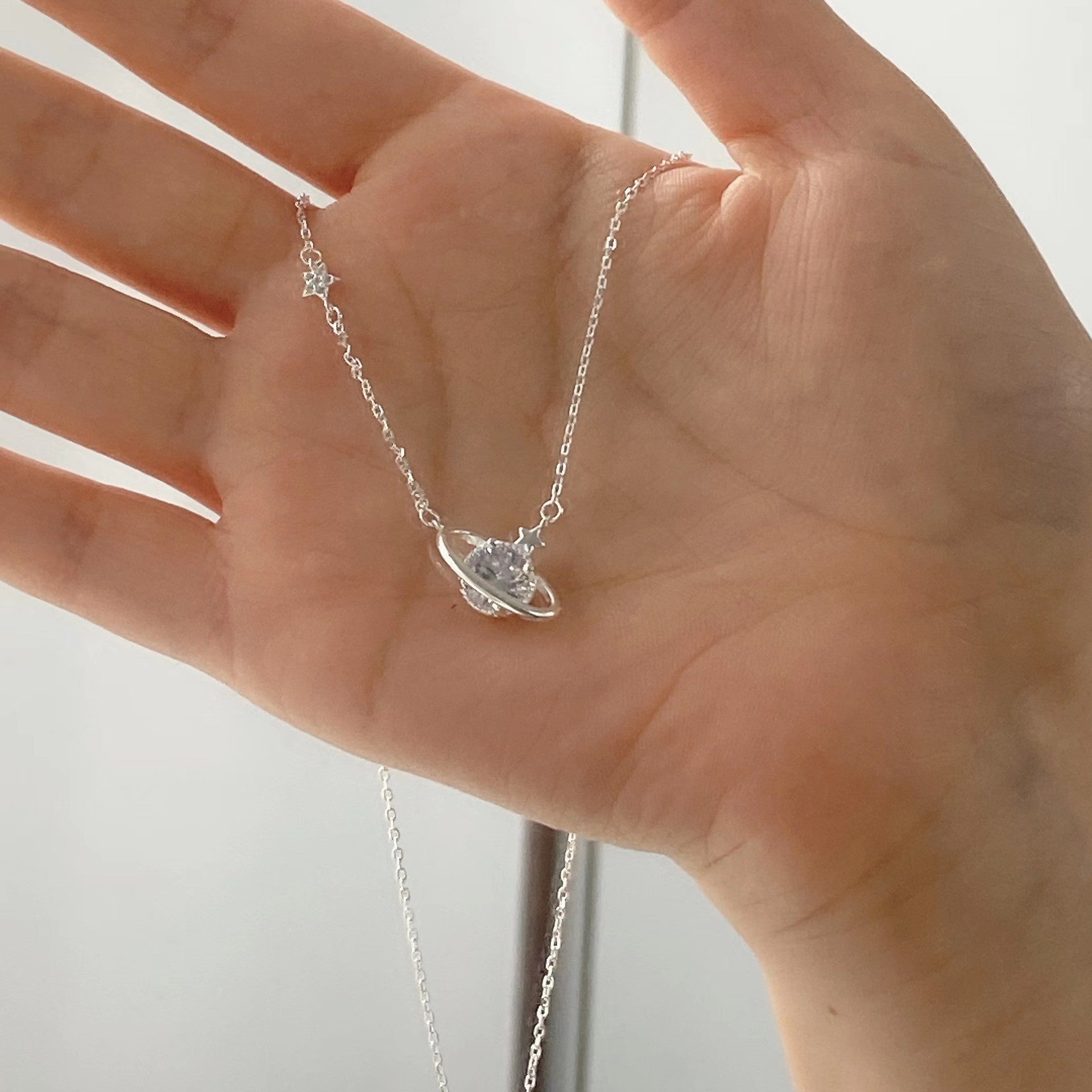 Universe Asteroid Necklace Cn321