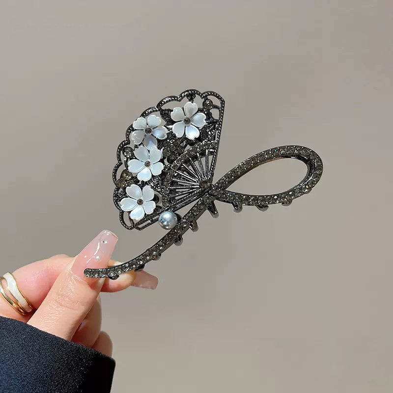 Jasmine Flower Fan Flower Hair Clip Cn0237