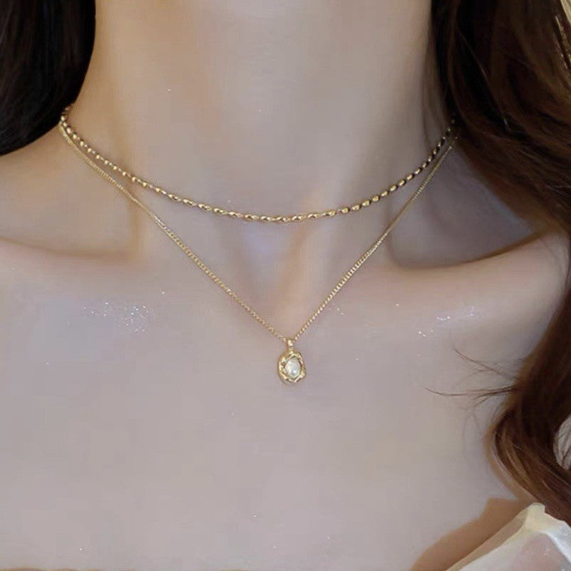New Trendy Clavicle Chain Special-Interest Design Advanced Sense Cn412