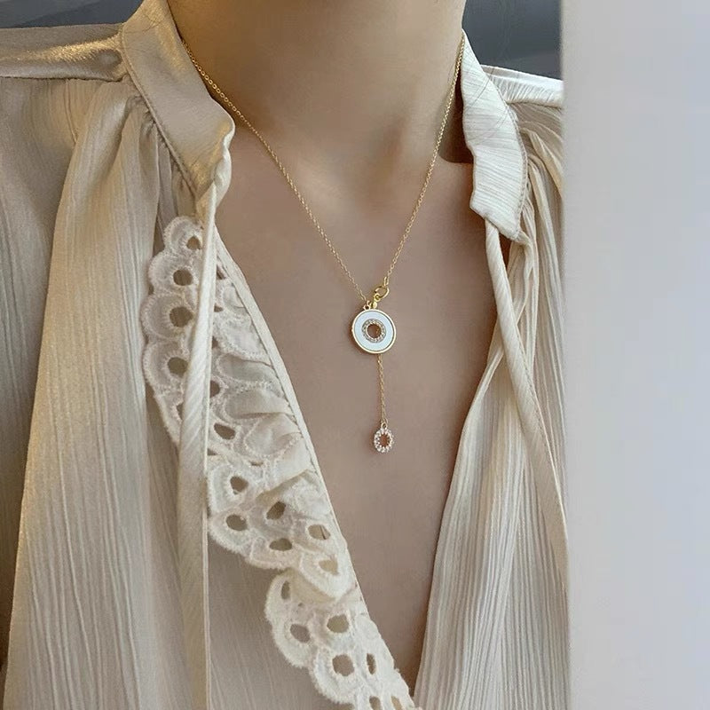New Trendy Clavicle Chain Special-Interest Design Advanced Sense Cn412