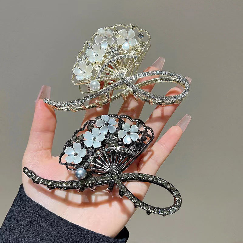 Jasmine Flower Fan Flower Hair Clip Cn0237