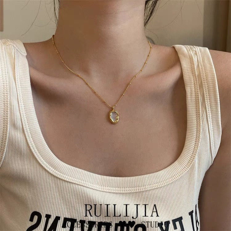 New Trendy Clavicle Chain Special-Interest Design Advanced Sense Cn412