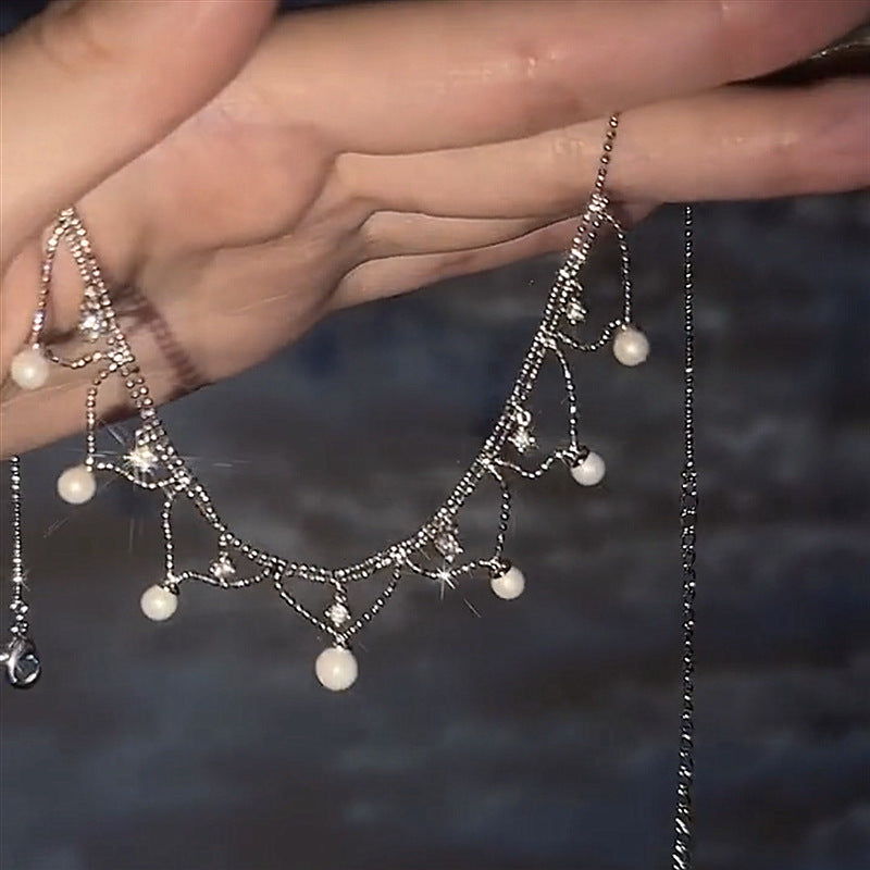 비즈 Dominestone 목걸이 독특한 Clavicile 체인 Cn358