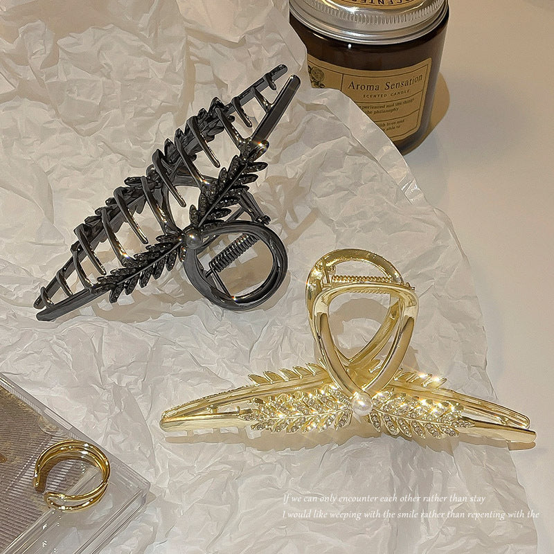 Wheat Shark Clip Hair Accessories Cn0242