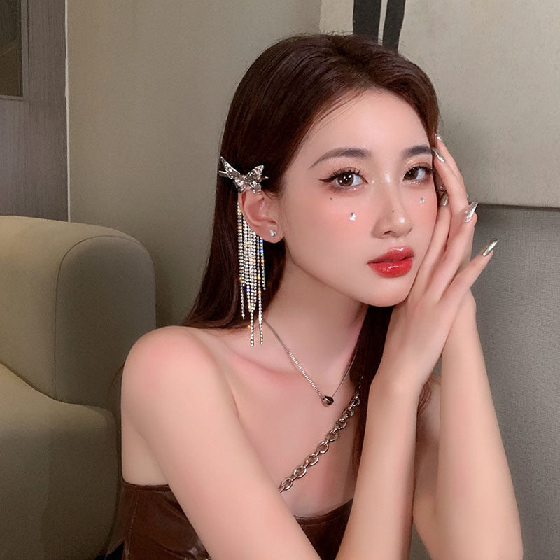 Butterfly Tassel Hairpin Side Cn457