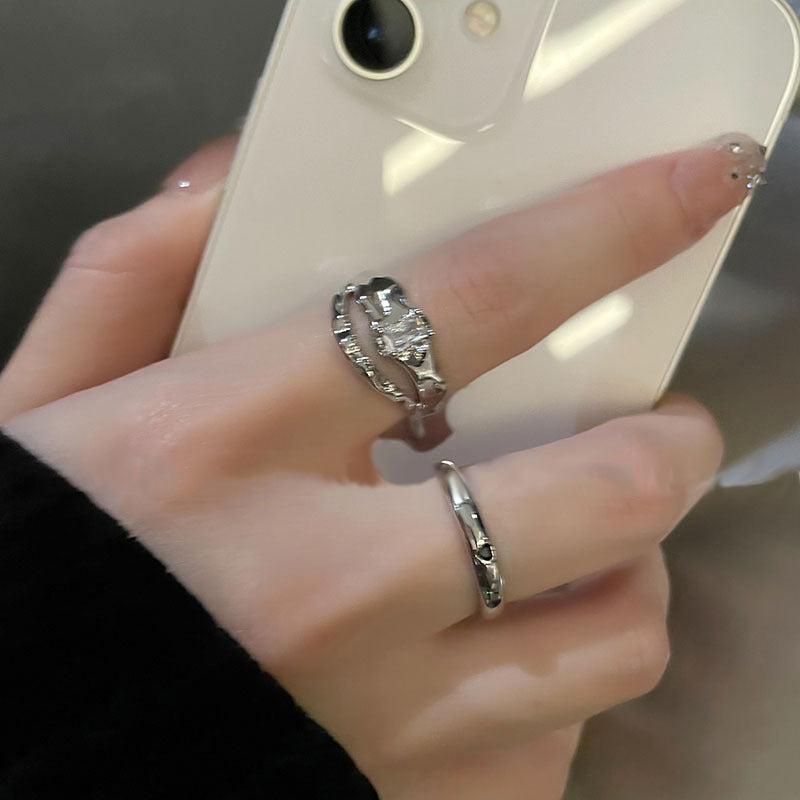 Open-End Zircon Ring Cn0200