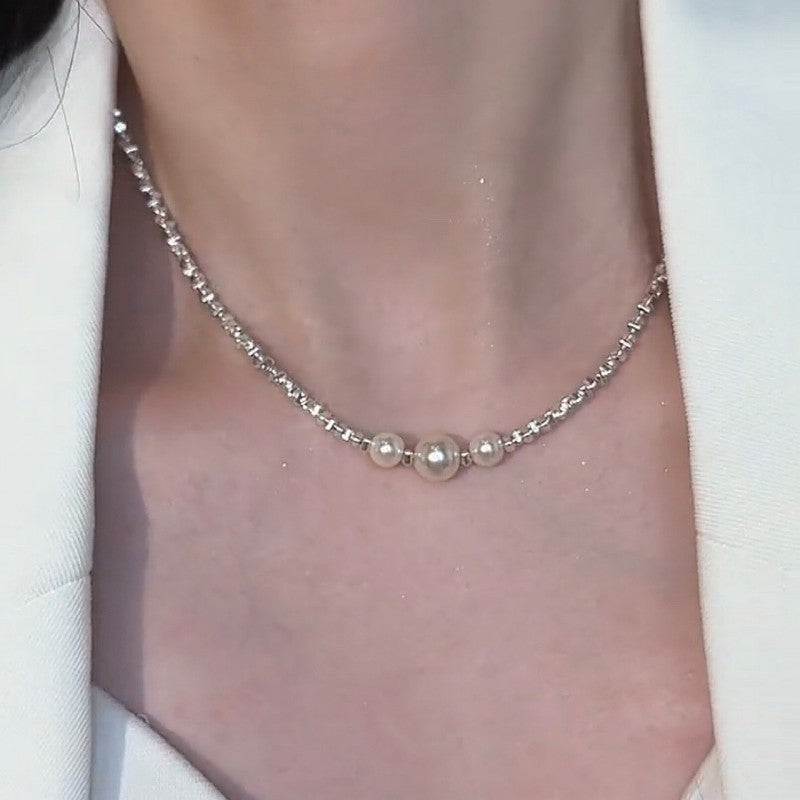 Cn381 rantai klavikula rusak perak