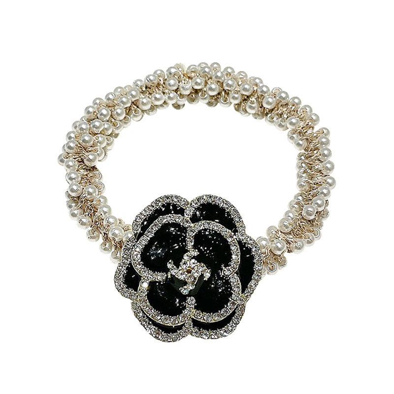 Camellia Hair Accessories Vintage Tie Hair Rope Cn490