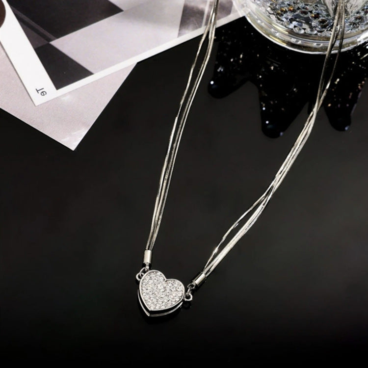 Diamond Love Magnet Necklace Cn0214