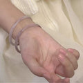 Antique Imitation Jade Jingle Bracelet Cn0228