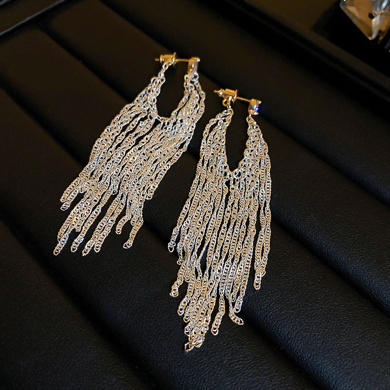Metal Cold Style Earrings Cn369