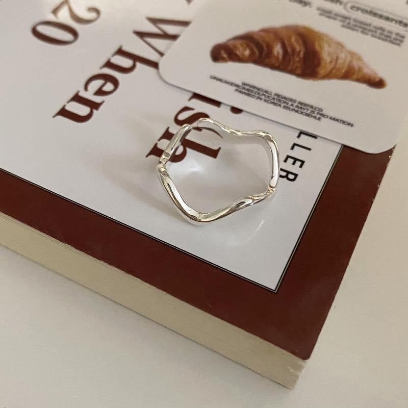 Weaving Hollow Open Ring Cn403