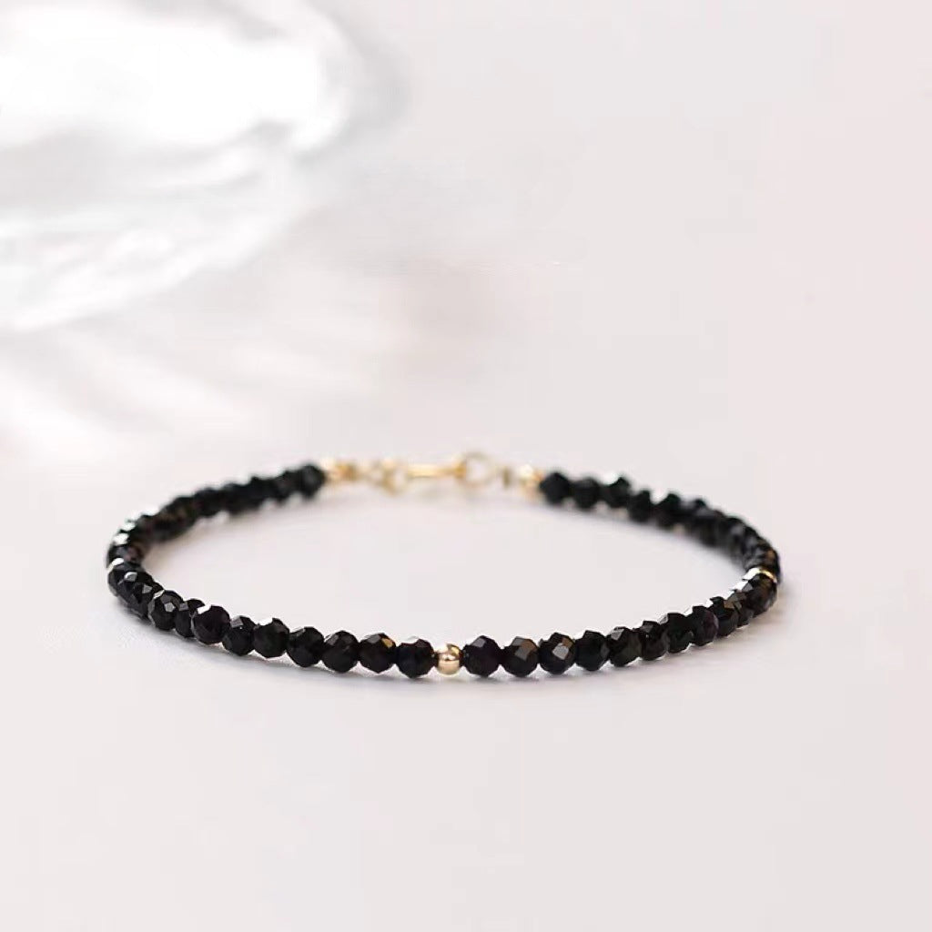 Natural Obsidian Bracelet Cn0266