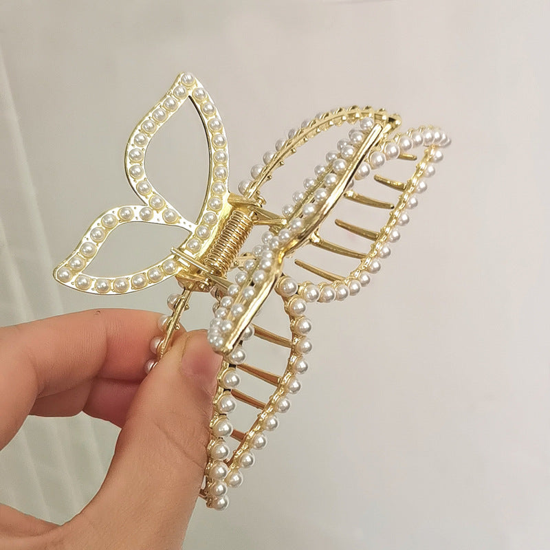 Butterfly Back Head Shark Clip Hair Card Hoofdtooi