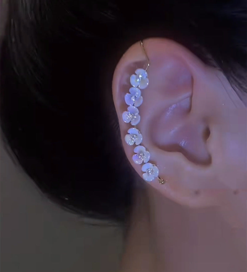 گیره گوش گل سفید Huancai