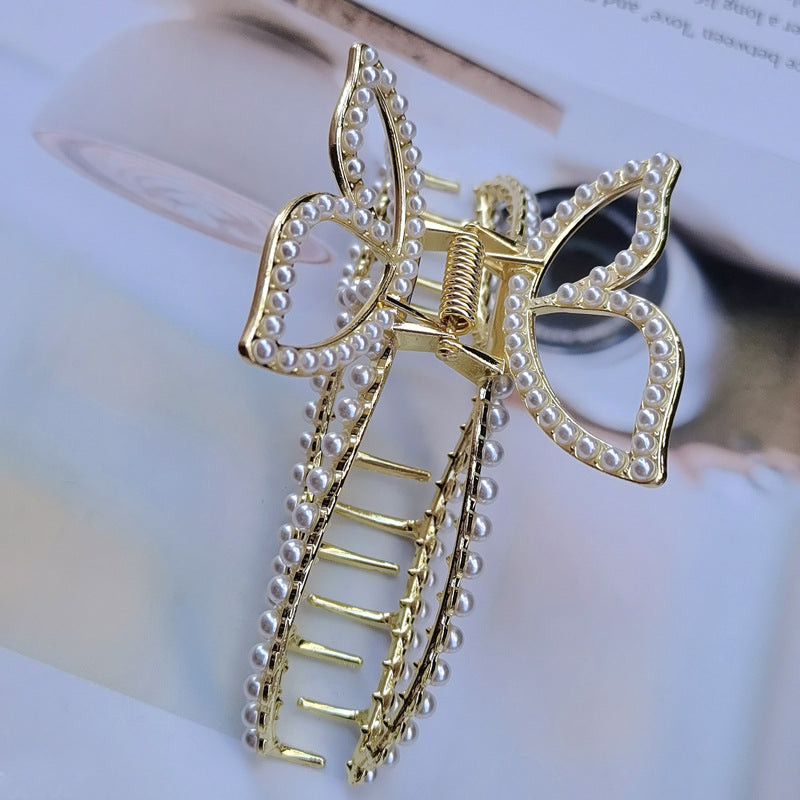 Butterfly  Back Head Shark Clip Hair Card Headdress