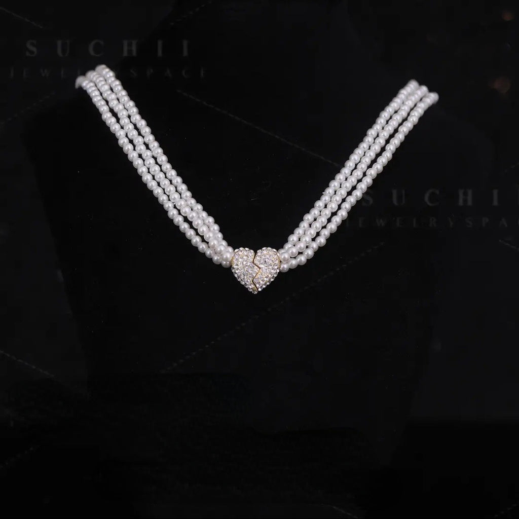 Magnet Love Multi-Layer Necklace Cn0201