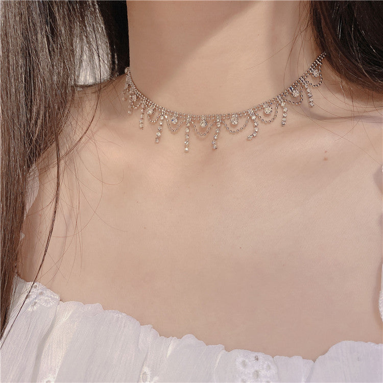 Tassel Clavicle Chain Cn0213