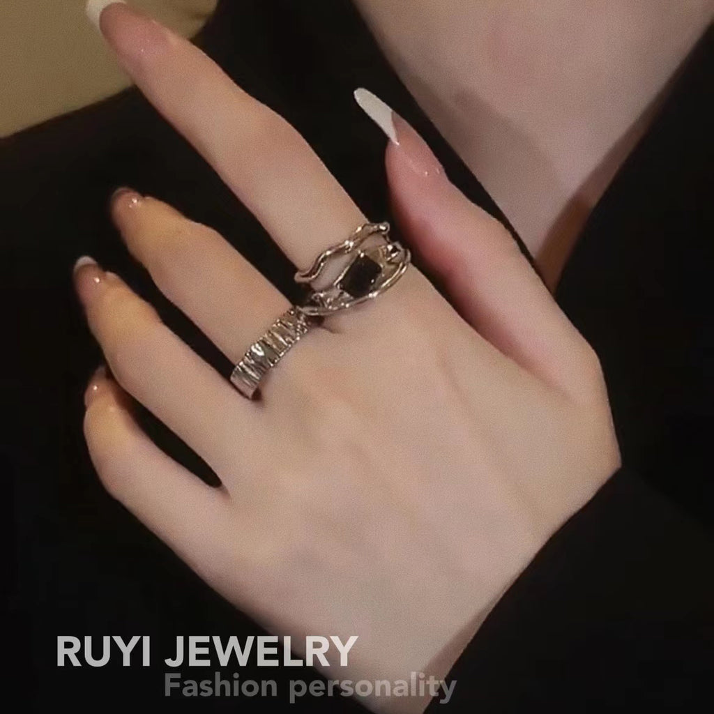 Bộ hai mảnh vòng mở sóng hình học