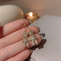 Brincos Urso de Diamante Simples