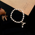 Cold wind crystal fishtail bracelet