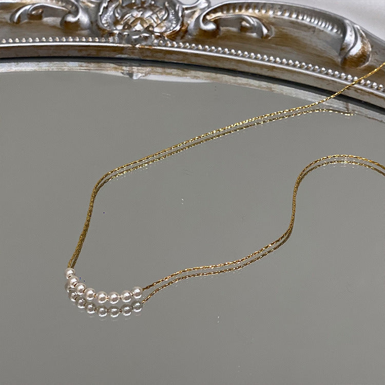 ڈبل لیو پینڈنٹ ہنسلی چین کا ہار