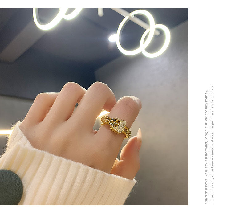 Vòng điều chỉnh dây đeo nữ cao cấp ánh sáng đám đông nhỏ