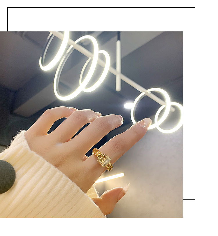 Vòng điều chỉnh dây đeo nữ cao cấp ánh sáng đám đông nhỏ