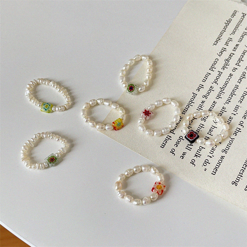 Vòng men màu nước ngọt thủ công