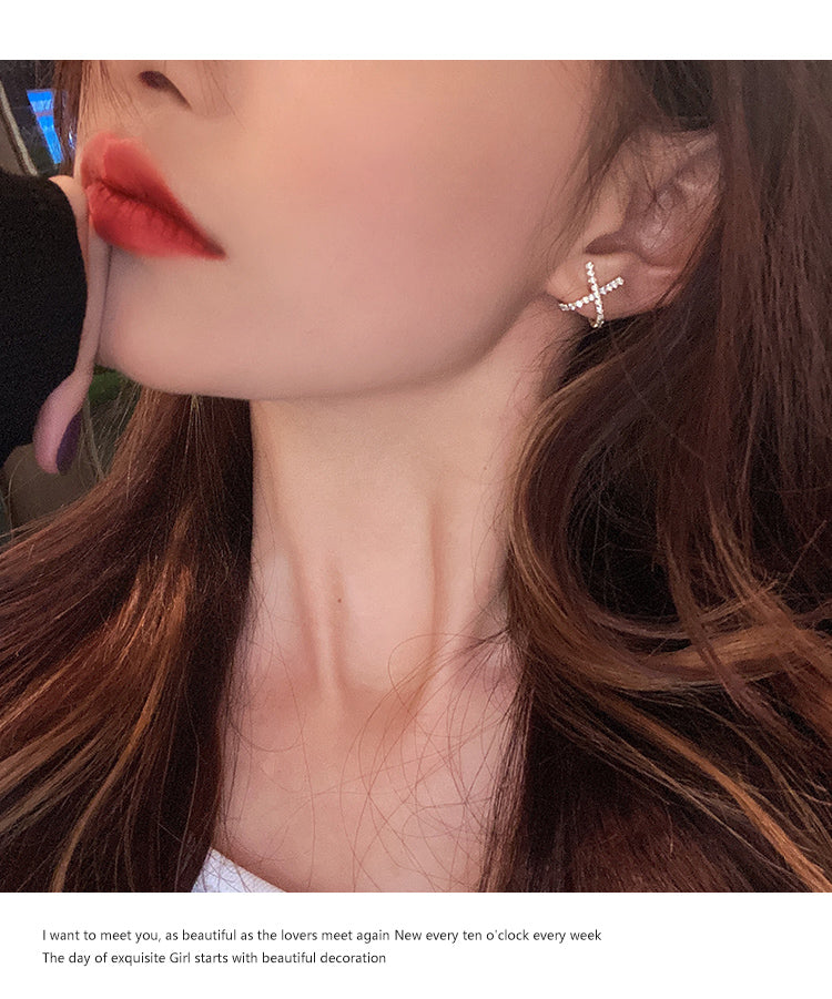 گوشواره نقره عیار جزئی