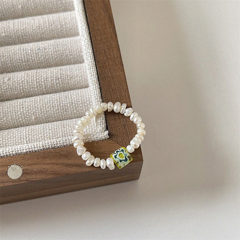 Vòng men màu nước ngọt thủ công