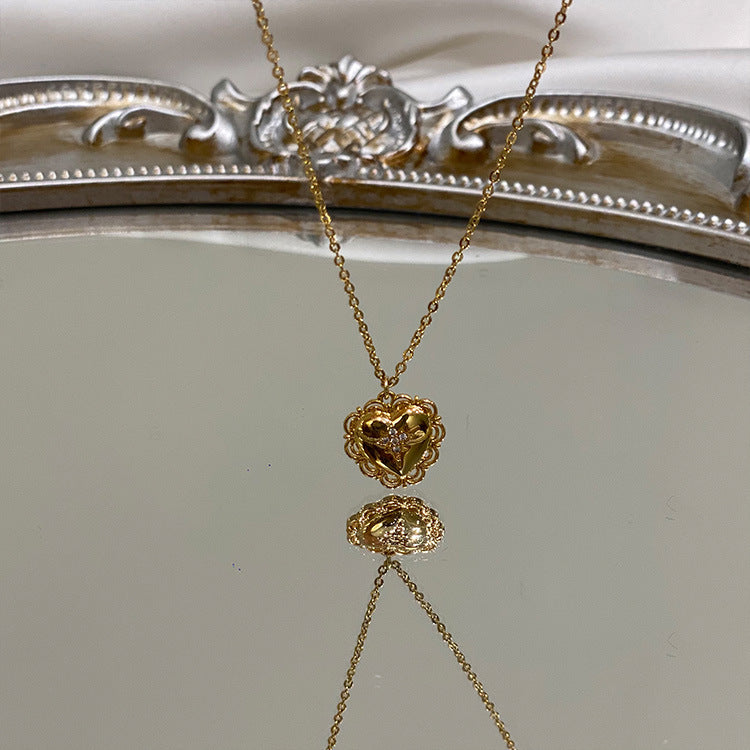 ڈبل لیو پینڈنٹ ہنسلی چین کا ہار